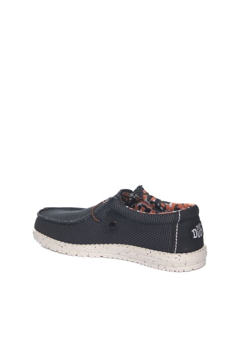 sneaker wally sox blu navy HEY DUDE | 40019WALLY-BLMT